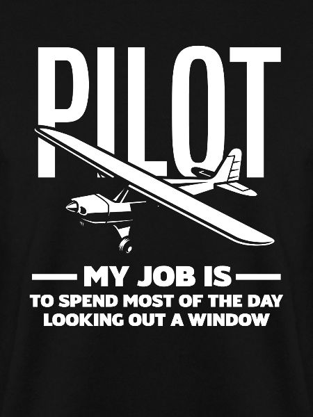 Pilot Berufspilot Geschenk Flugschule