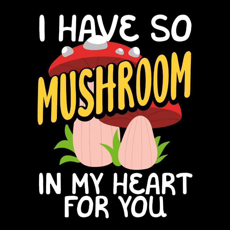 Cueilleur de champignons Amour sincère des champignons