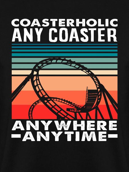 Achterbahn Fan Coasterholic Leidenschaft