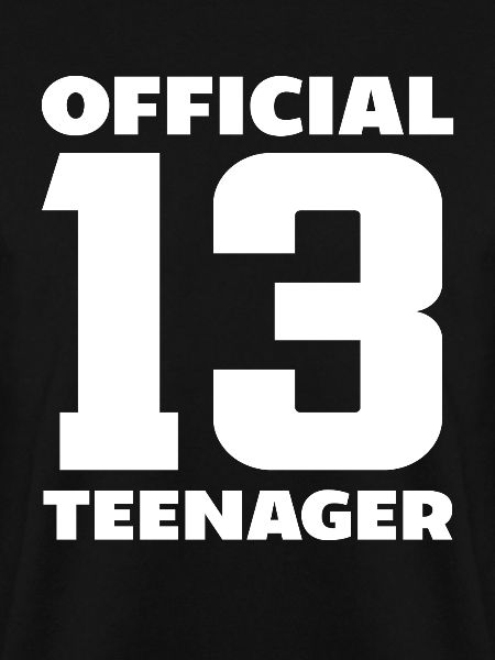 Officiel 13e anniversaire Adolescent