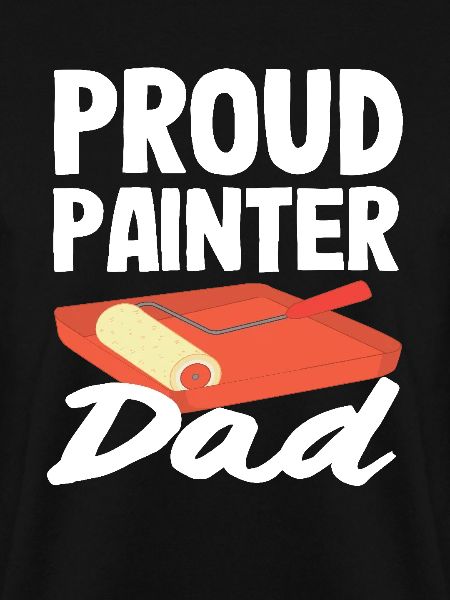 Proud painter dad