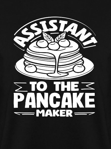 Assistent Des Pfannkuchen-Meisters