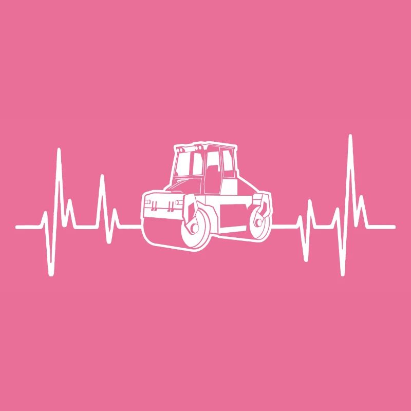 Roller Heartbeat Road Roller ECG Road Construction