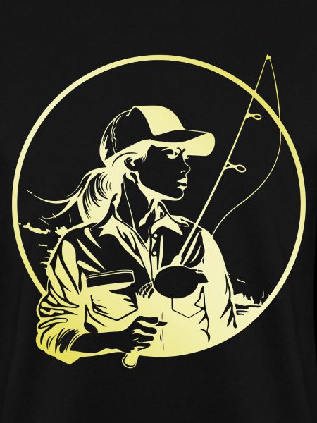 Fishing Frau
