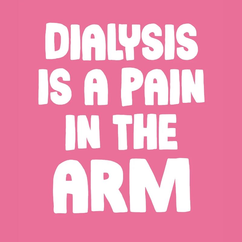 La dialyse est une douleur dans le bras drôle
