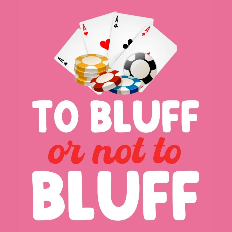 Bluffen Oder Nicht Bluffen Lustiger Pokerspieler