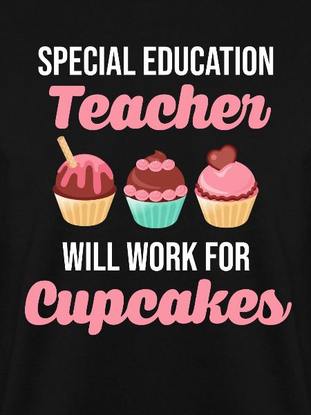 Sonderschullehrer Wird Für Cupcakes-autismus