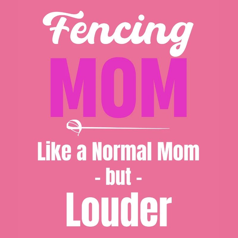 Fechten Der Mutter Wie Eine Normale Mutter, Aber