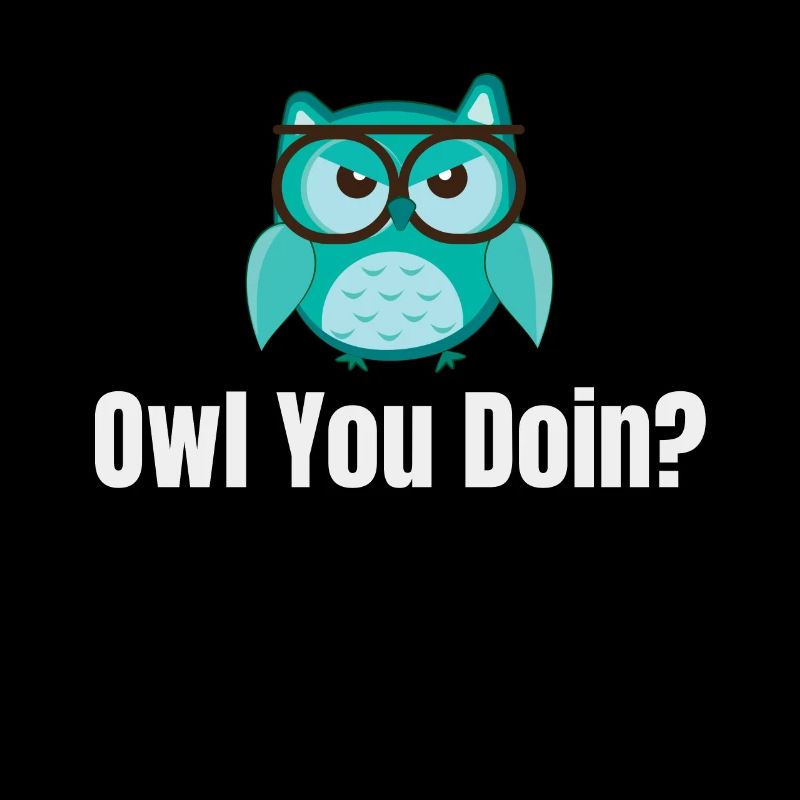 Hibou faites-vous ? Jeux de mots Halloween Costume Oiseaux