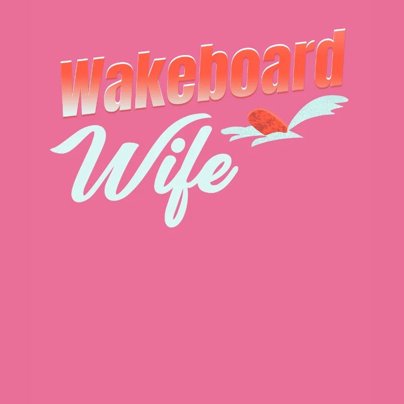 Wakeboard Ehefrau Mädchen Bootfahren Wellen