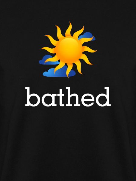 Bathed sunbathing lover summertime