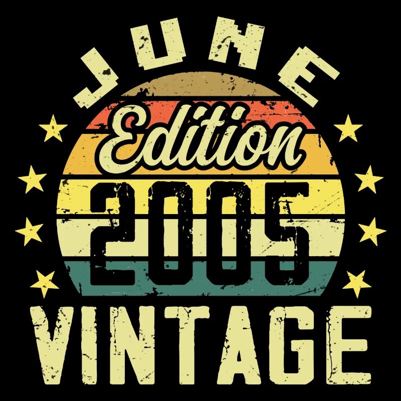 Juni 2005 Juni Retro Geburtstagsgeschenk Juni 2005