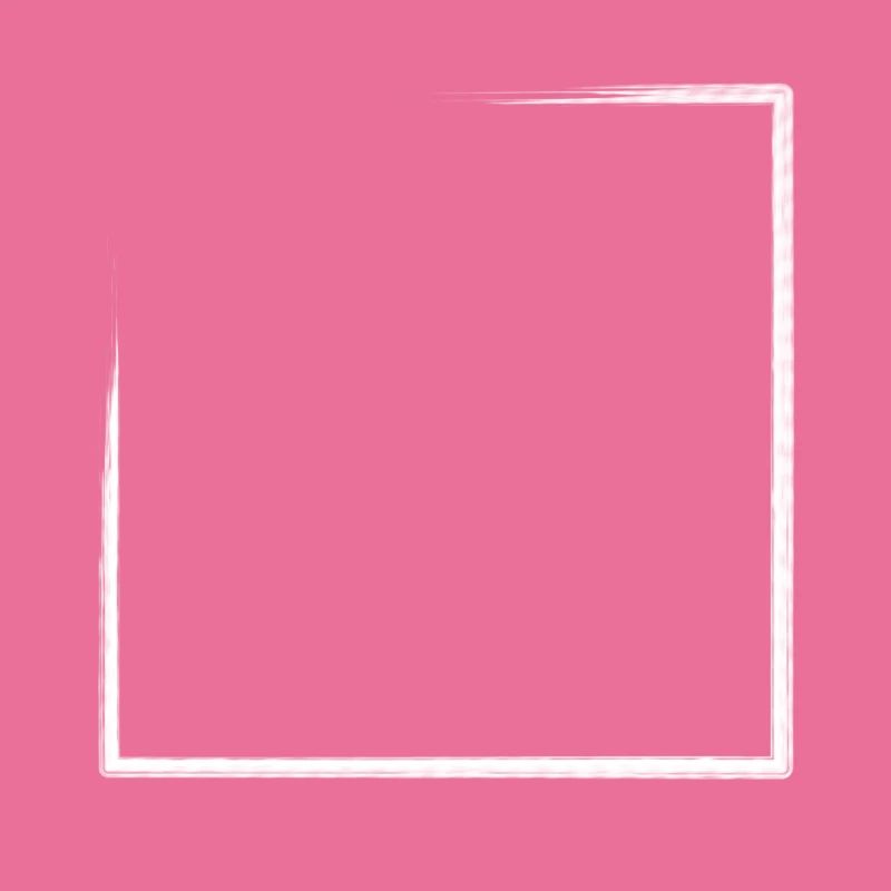 Large Rectangular Frame Weathered