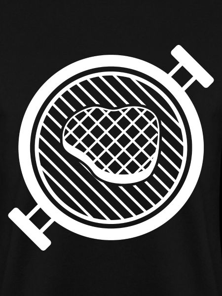 BBQ Grill mit Grillfleisch