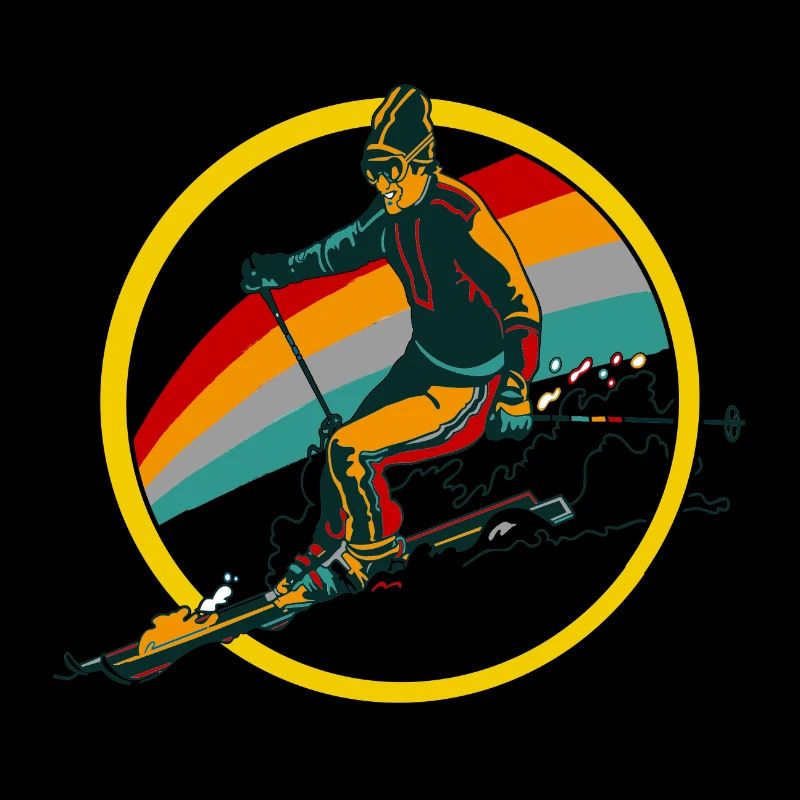 Skifahrer