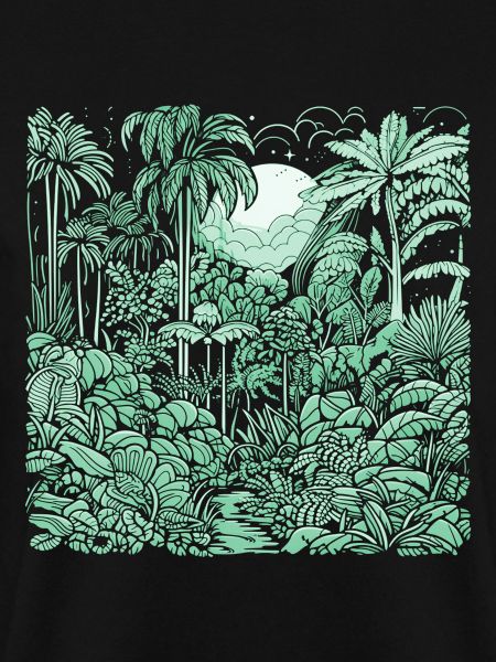 Jungle Motiv Hellgrün