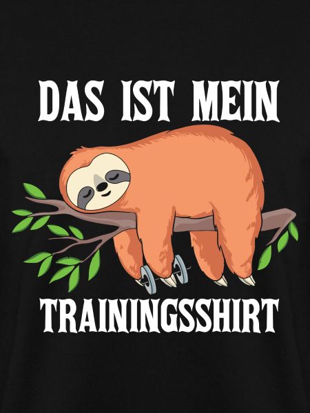 Trainingsshirt Faultier