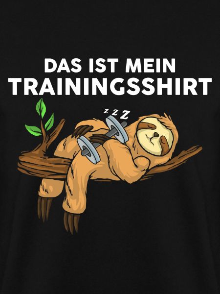 Trainingsshirt Faultier