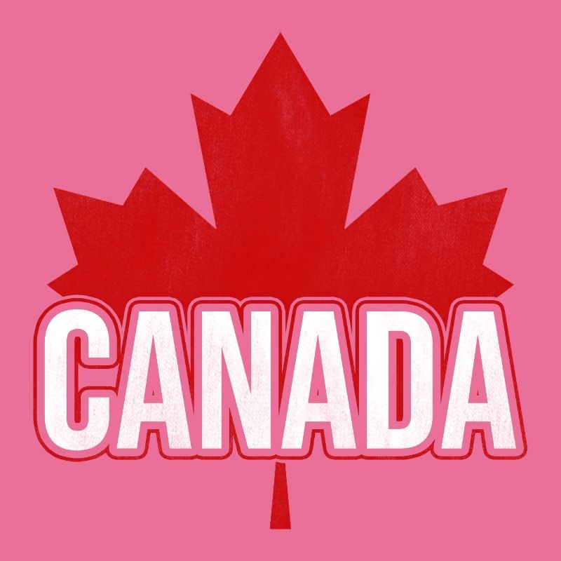 Feuille d'érable canadien drapeau canada canada