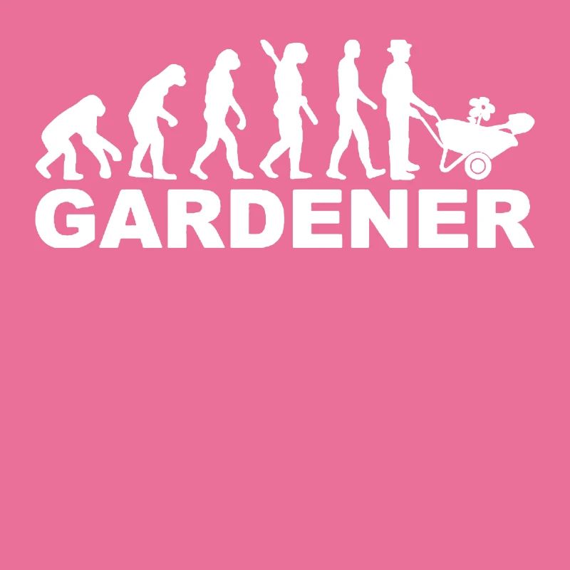 Gärtner Evolution Gartenarbeit Gärtnerei