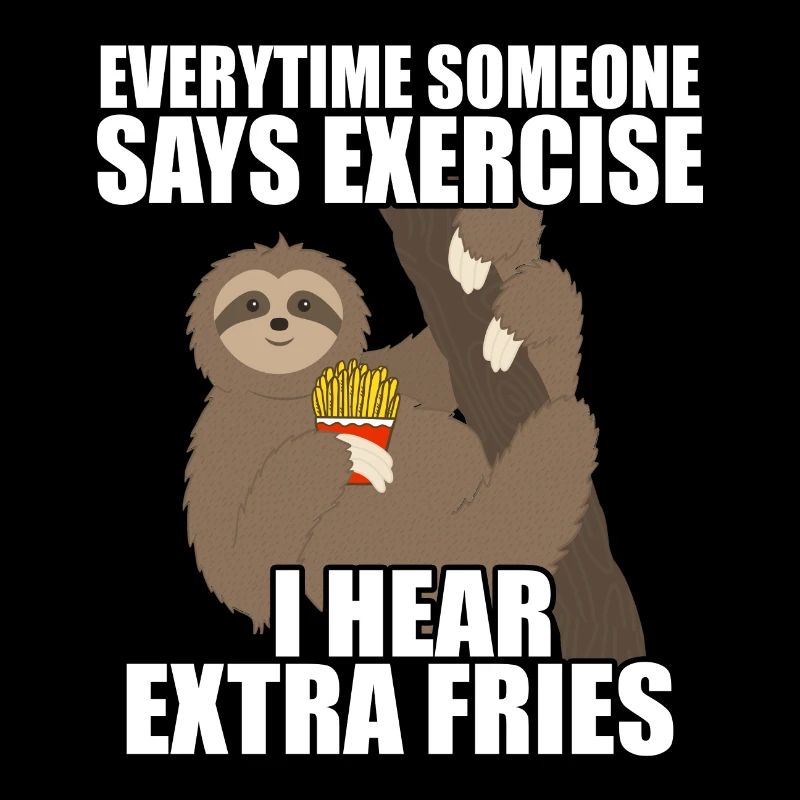 Sloth pommes mocassins énonciations drôles d'animaux