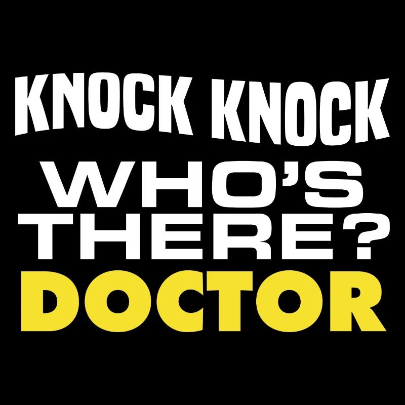 Lustiger Doktor Klopf, klopf, wer ist da? Doktor A