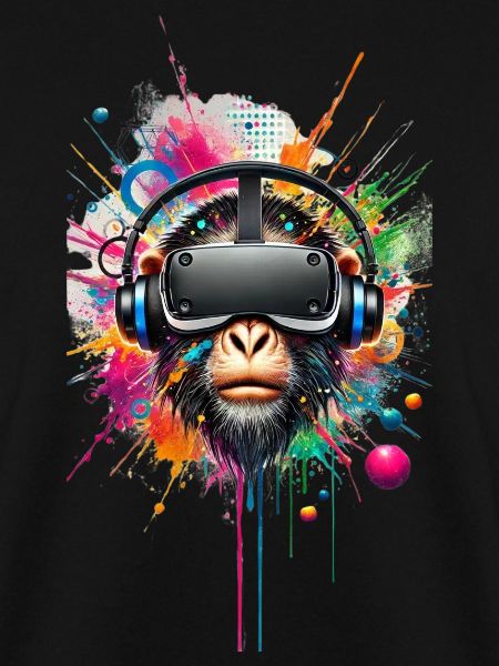 VR Affe bunt