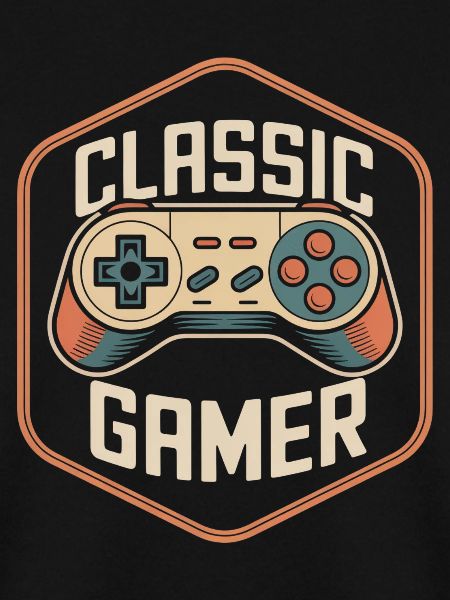 Classic Gamer Retro Controller Nostalgie