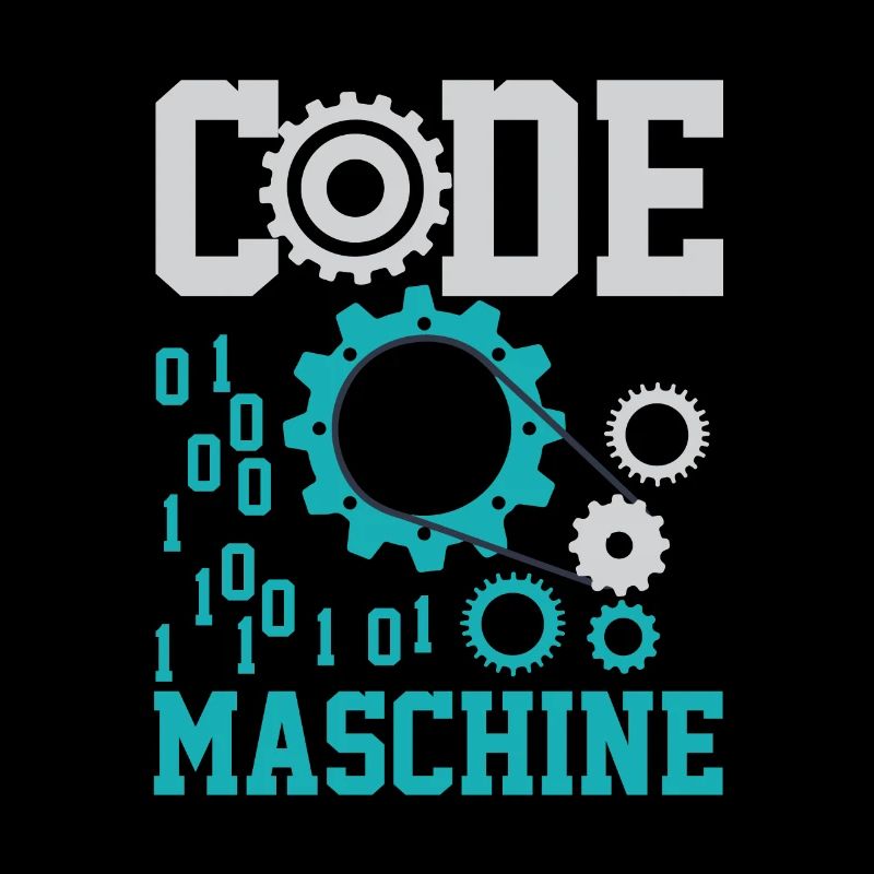 Chemise informatique de nerf d'ordinateur de code machine