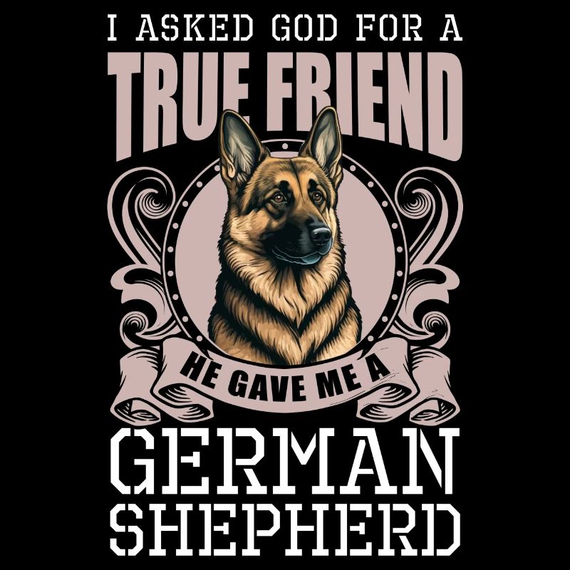 Schäferhund Haustier Diensthund