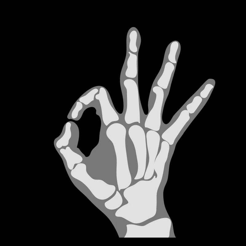Okay X-Ray (Vector)