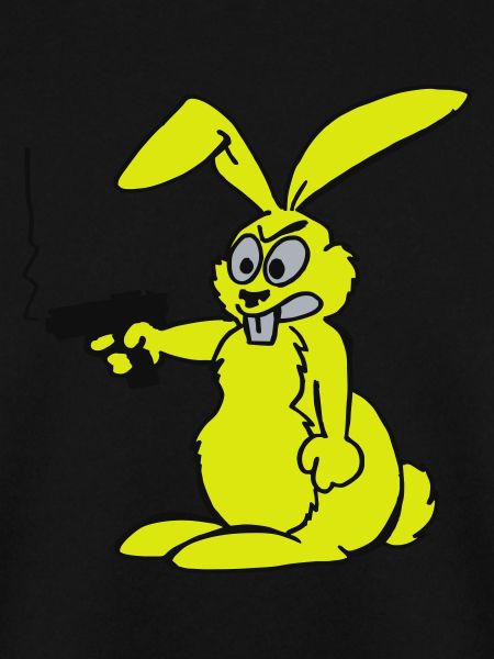 Rabbit with gun