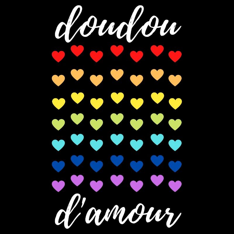 doudou d amour avec des cœurs