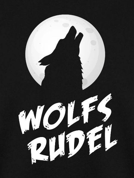 Wolfsrudel Wolf Mond