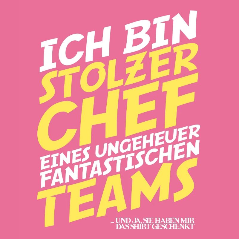 Stolzer Chef Eines Fantastischen Team Chefin Büro