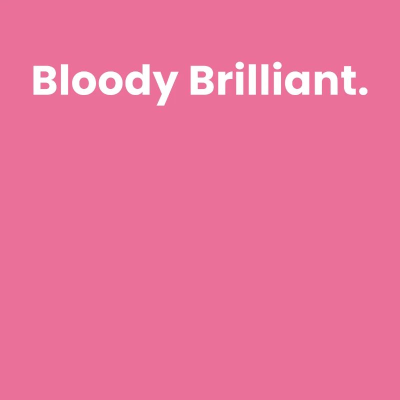 Sanglant brillant