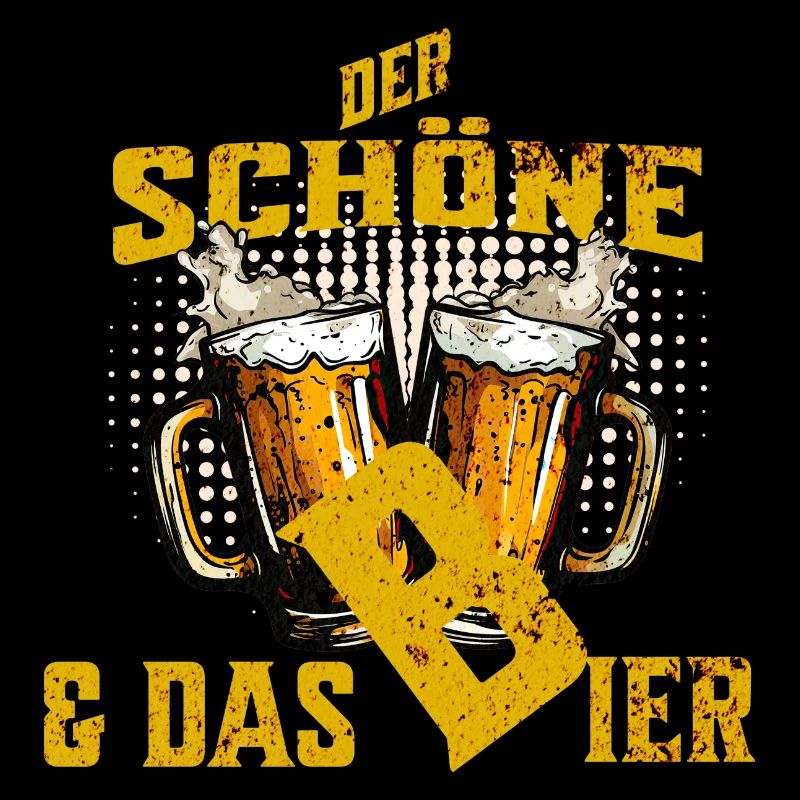 Bier der schöne und das Bier