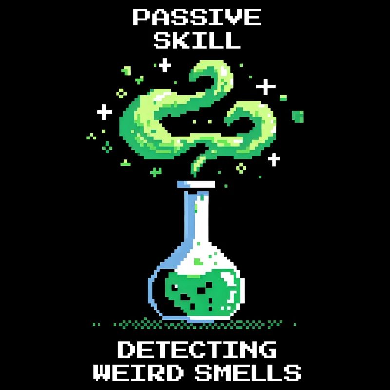 Passive skill: detecting strange smells | Chemistry