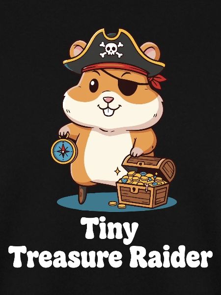 Kleiner Piraten Hamster