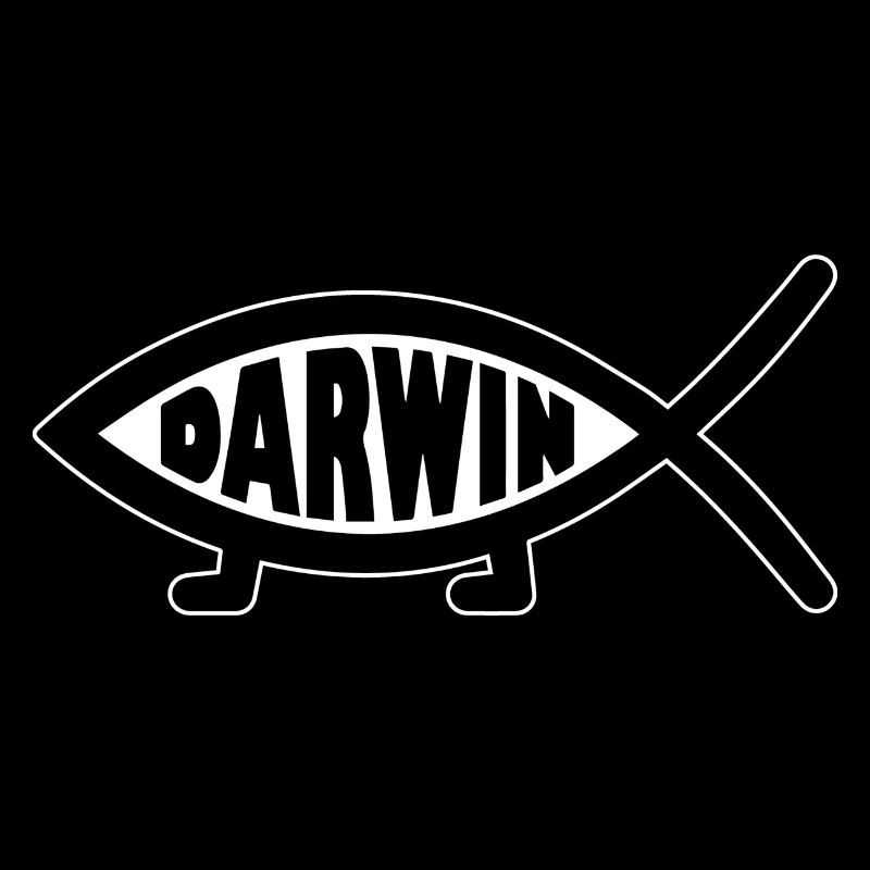 Darwin Fish - Evolution drôle