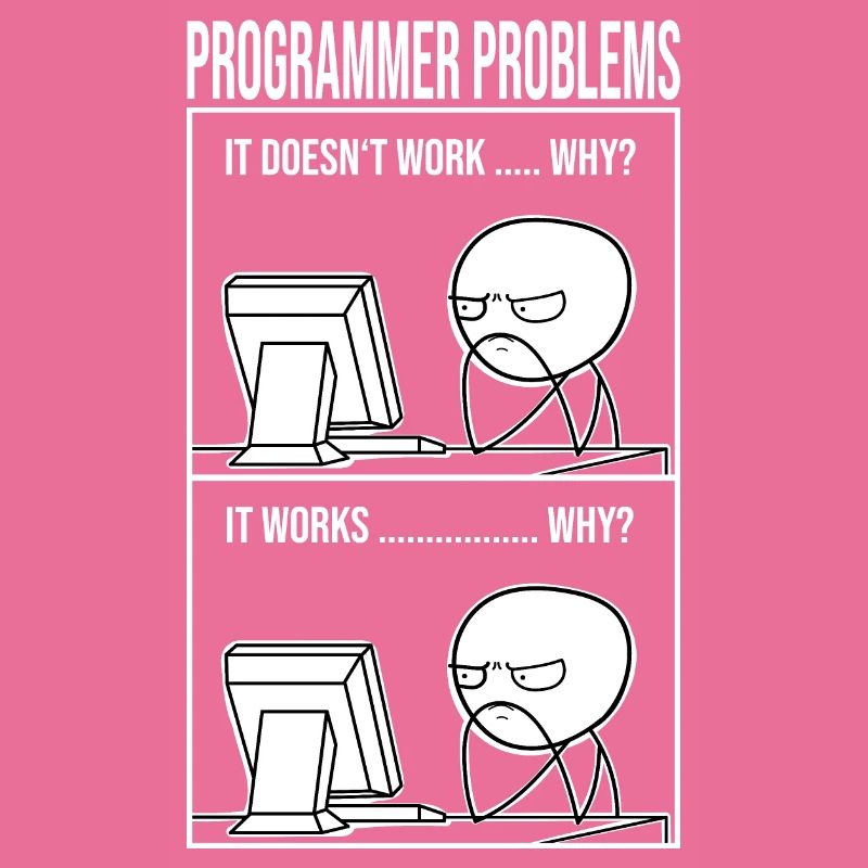 Problèmes de programmation étudiant en informatique drôle