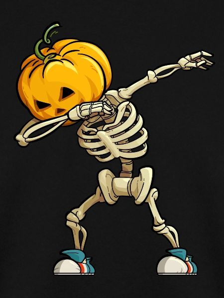 Pumpkin Skeleton Dancer
