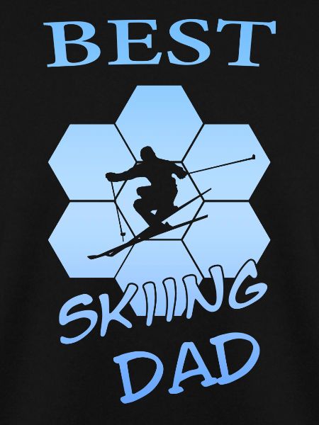 best skiing dad