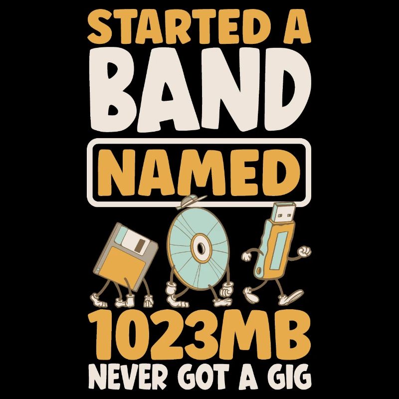 A commencé un groupe nommé 1023MB Never Got A Gig