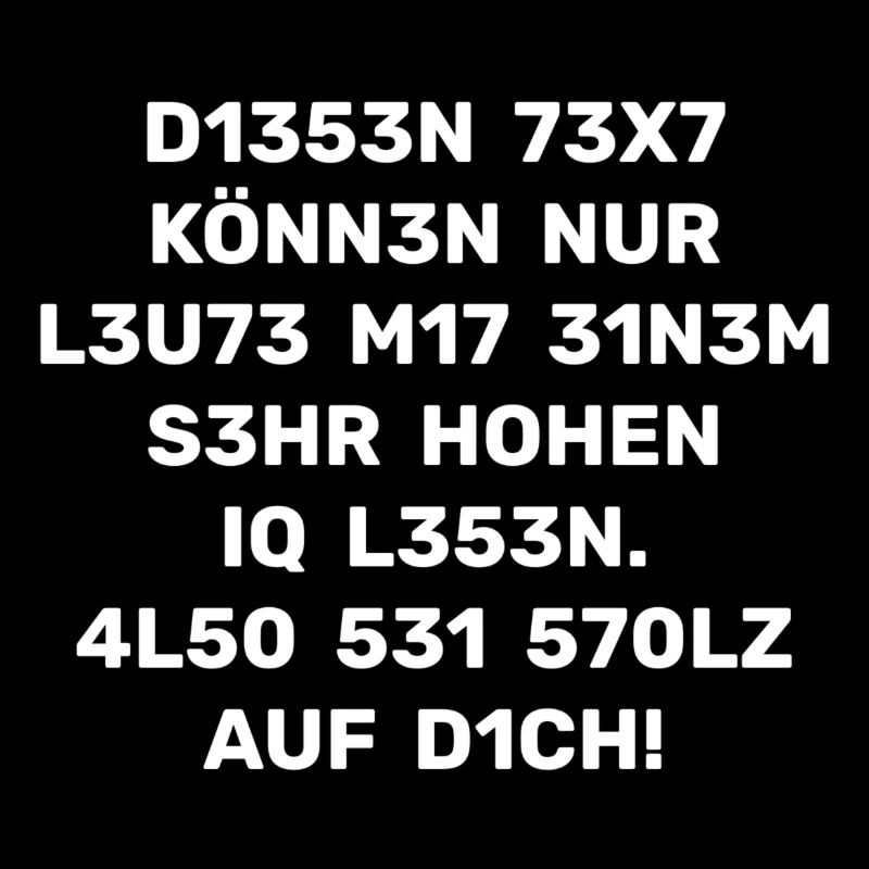 INTELLIGENZ TEST - IQ TEST - SEI STOLZ AUF DICH