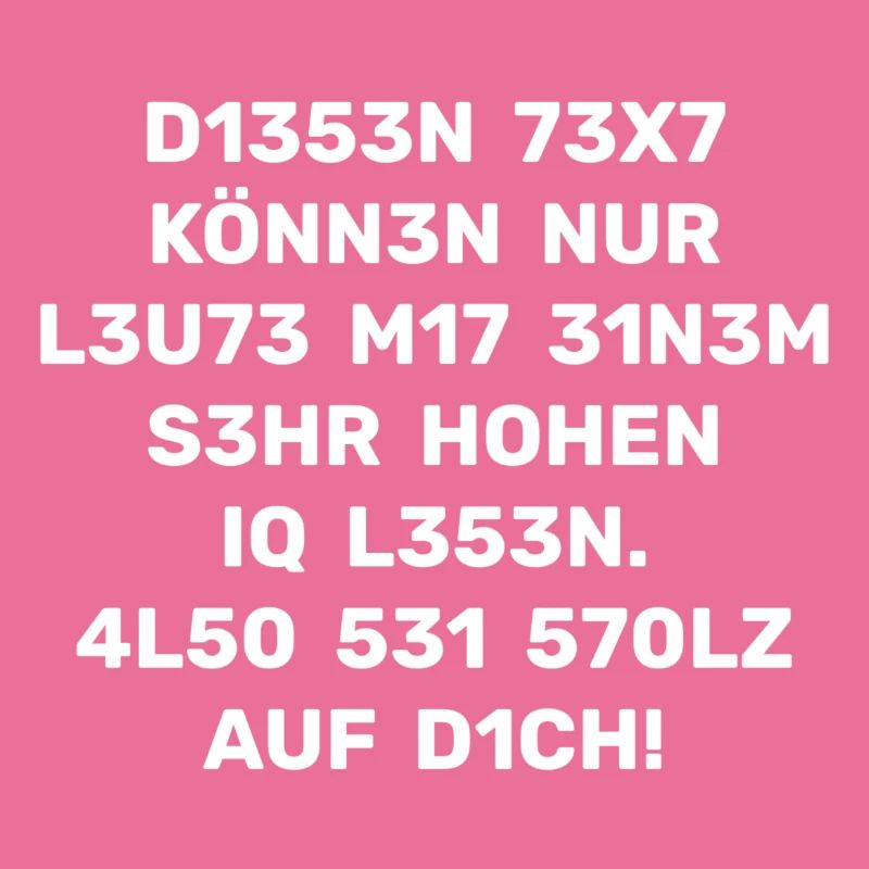 INTELLIGENZ TEST - IQ TEST - SEI STOLZ AUF DICH