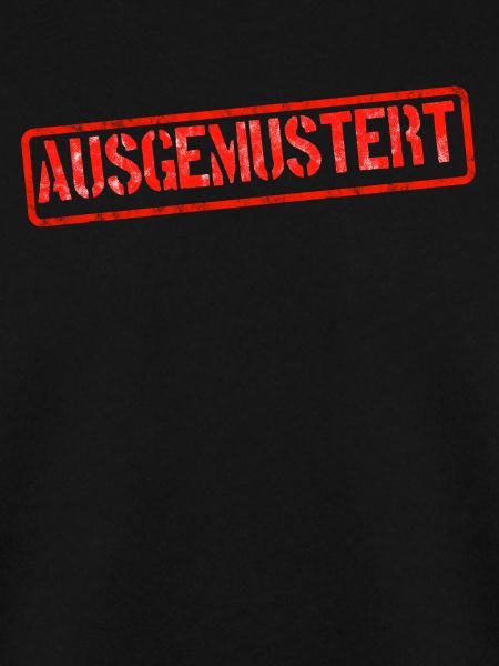 ausgemustert angeschrieben stempel stigma