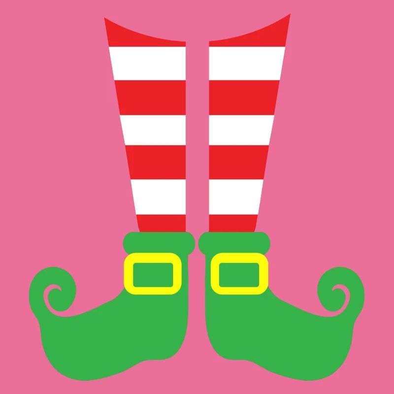 christmas elf leg costume