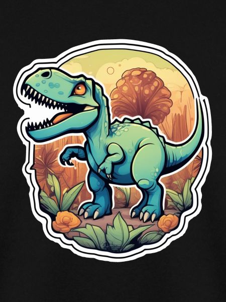 Karikatur-Dinosaurier