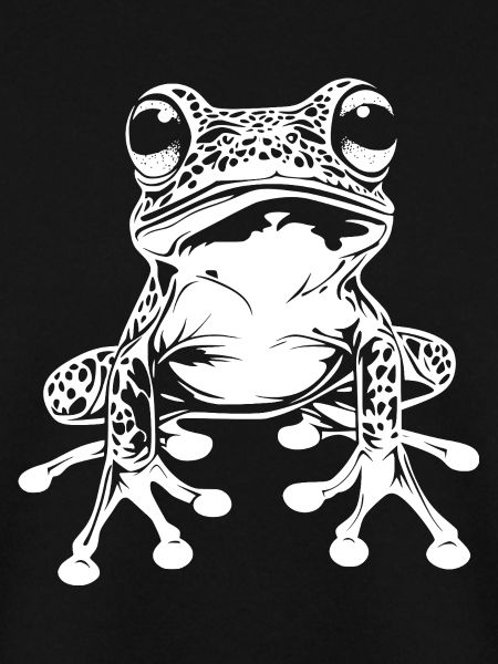 Frosch Illustration Graphic Reptil